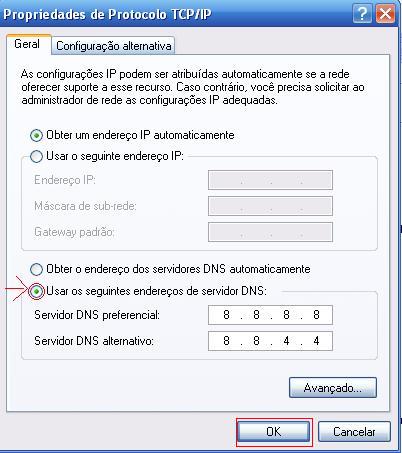 configura o de rede